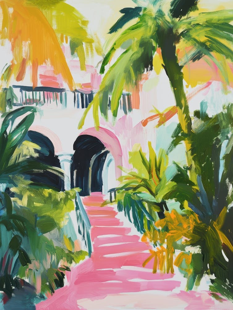 Pink Stairway 2