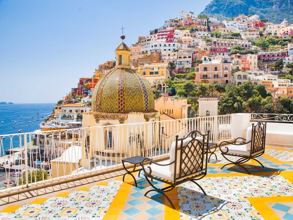 Positano Balcony View