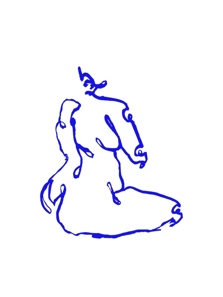 Blue Woman 7