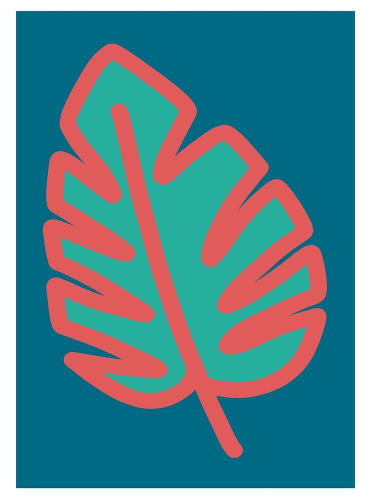 Monstera Leaf
