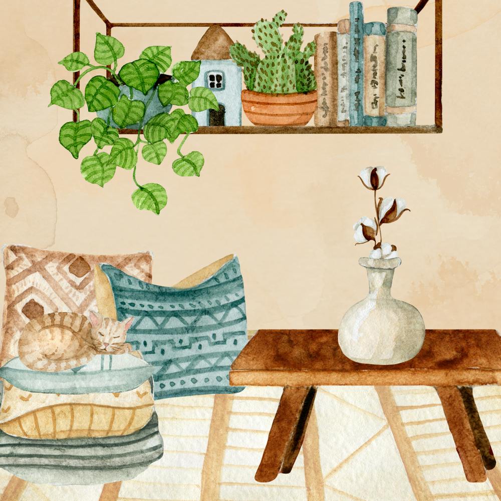 Boho Living Room