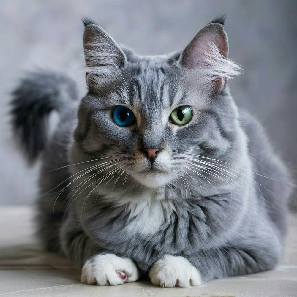 Russian Cat - Blue Eyes