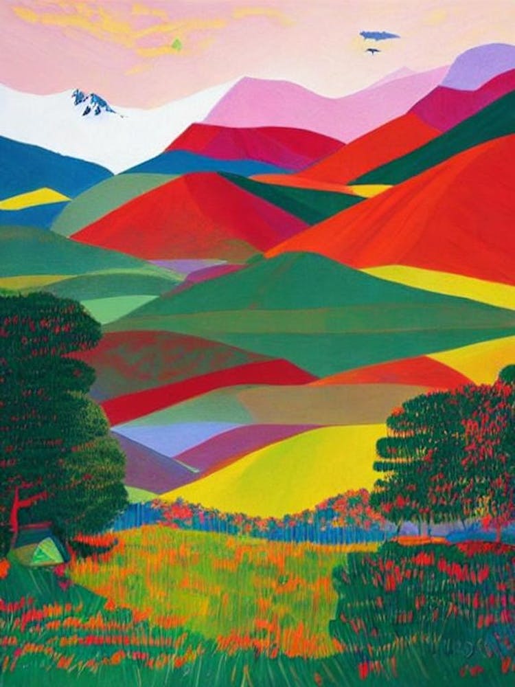 Huascarán National Park 1 Peru Abstract Colourful