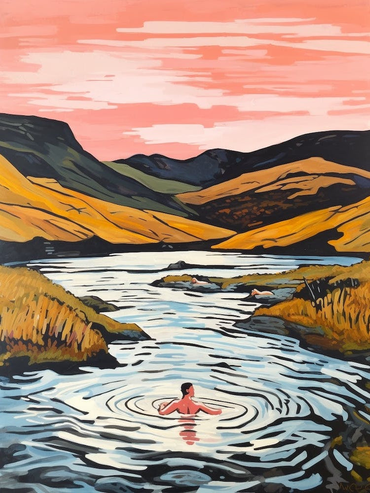 Wild Swimming At Loch An Duin Scotland 1