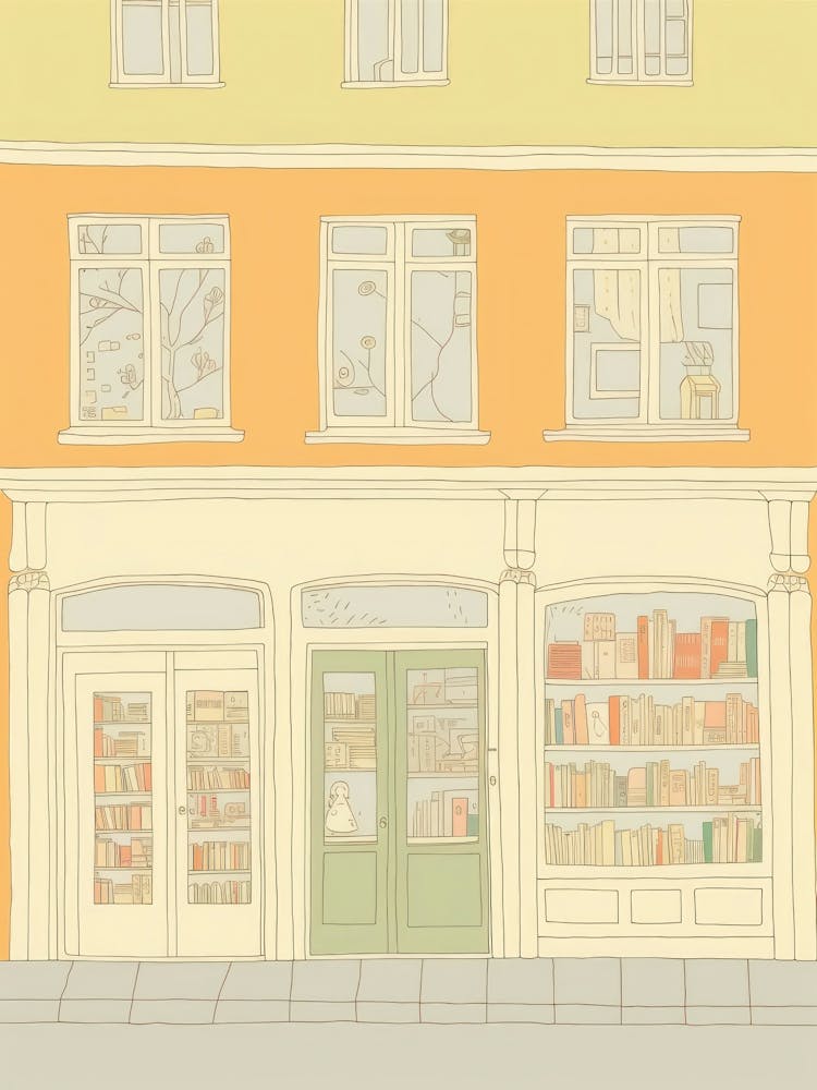 Vienna The Book Nook Pastel Colours 3