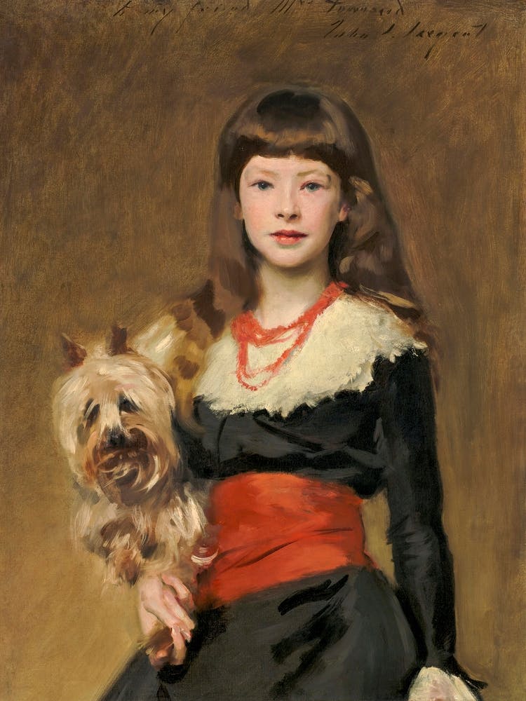 Miss Beatrice Townsend (1882), John Singer Sargent