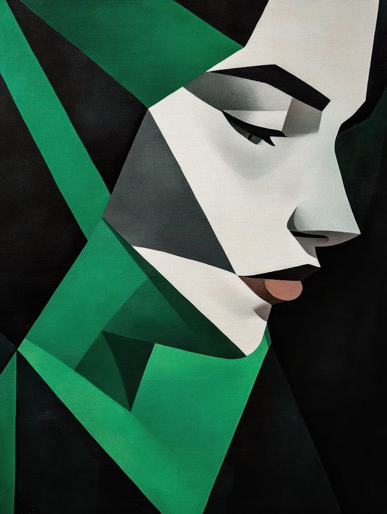 Abstract Of A Woman 92