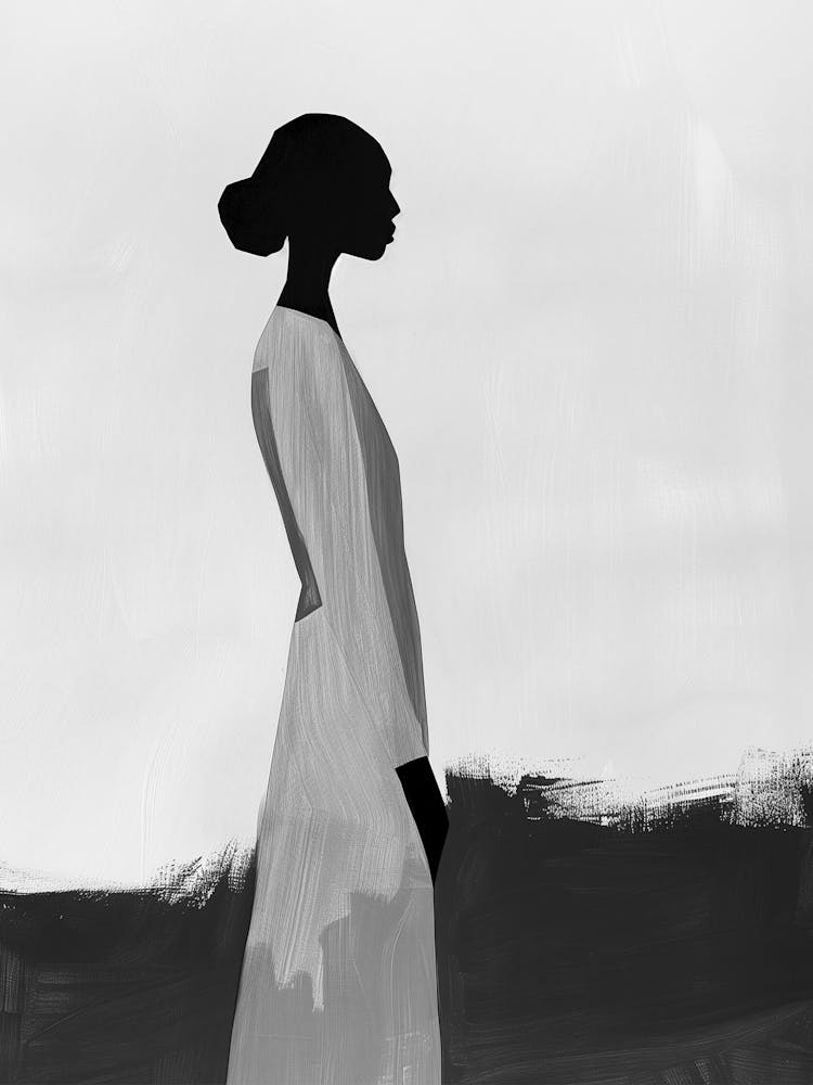 Silhouette Of A Woman 1