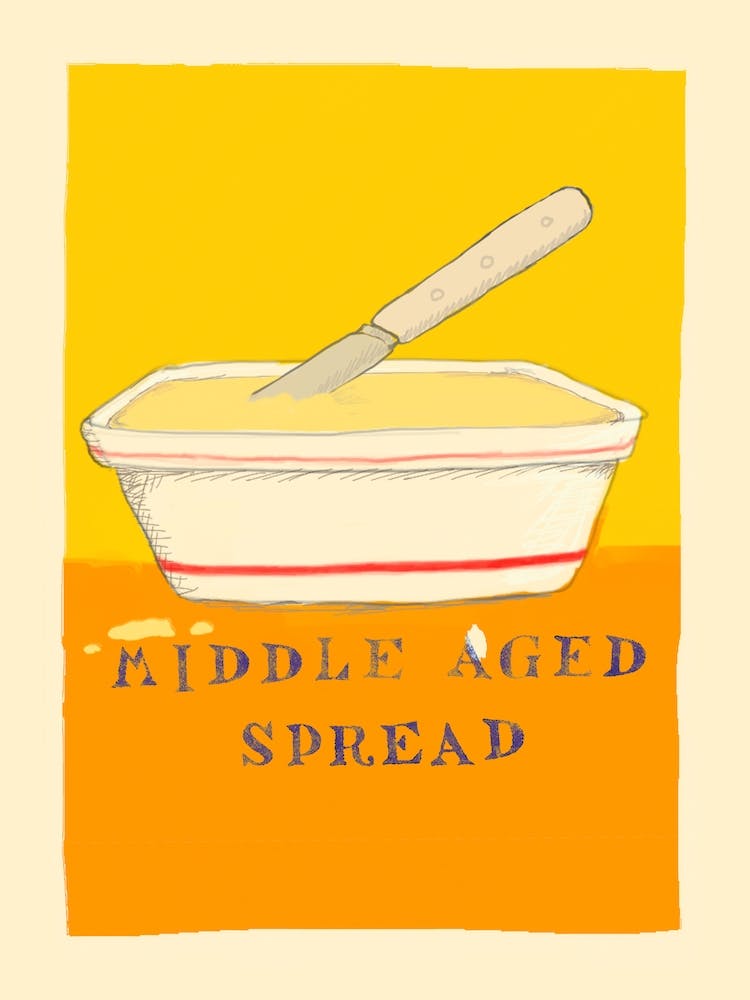 Middle Aged Spread