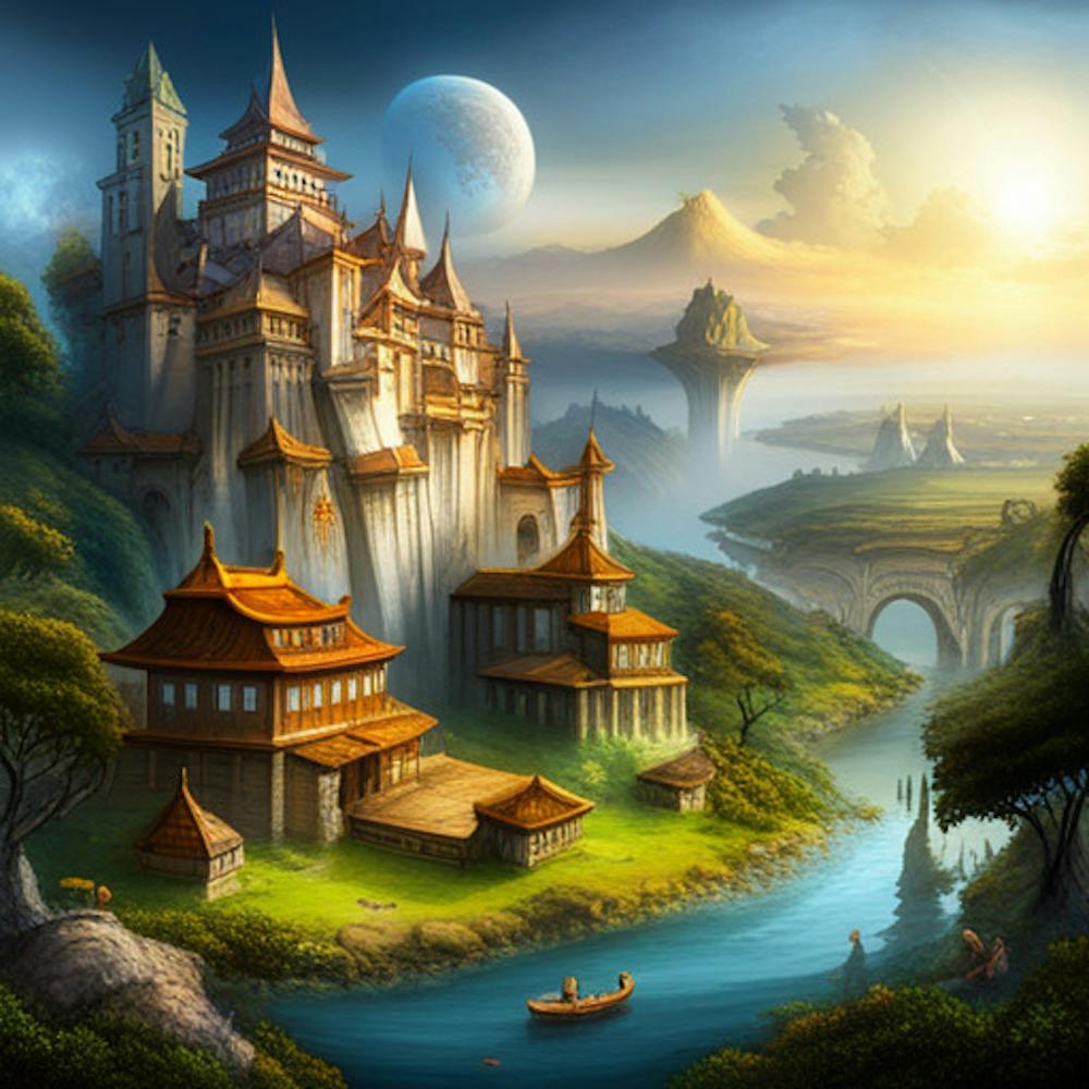 2335254181  Very Big Fantasy World With Wildlife And Civilisa Xl