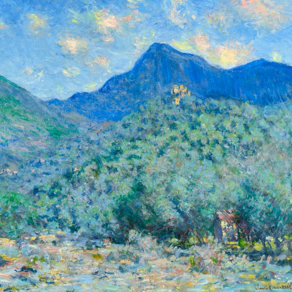 Claude Monet Valle Buona, Near Bordighera, 1884