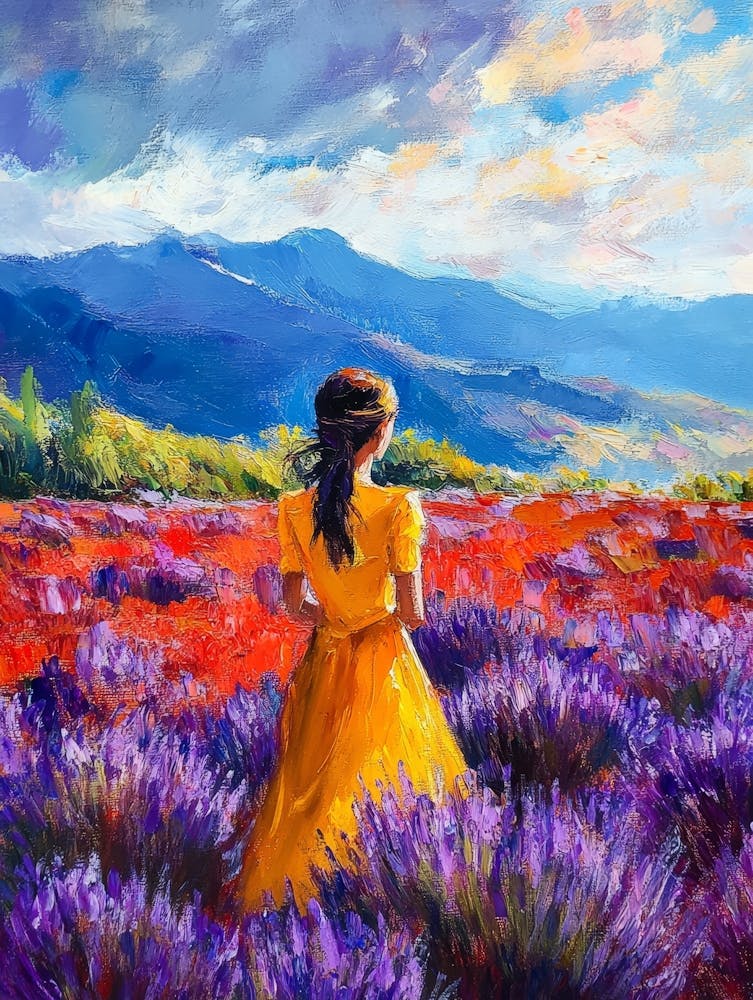 Impressionism Acrylic Oil Painting 1
