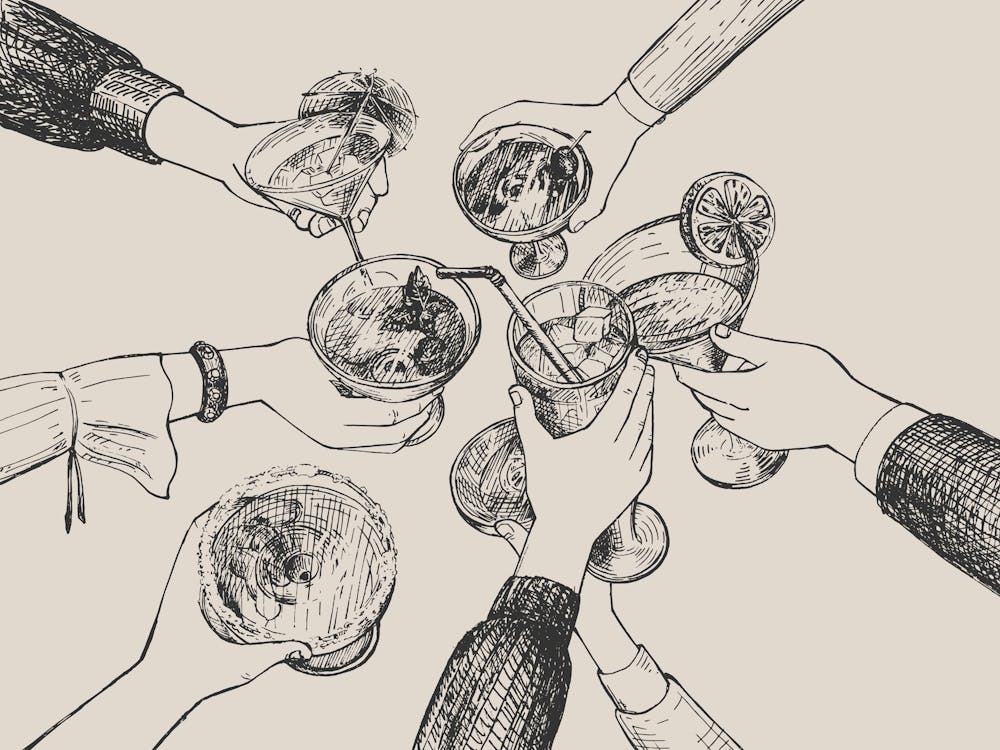 Cheers Hands Tan Black