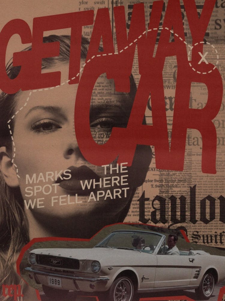 Taylor Swift Getaway Car 1