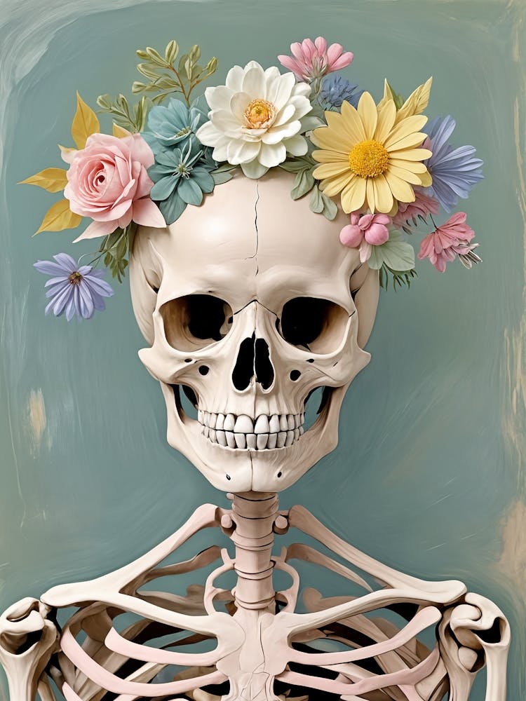 Floral Crown Skeleton