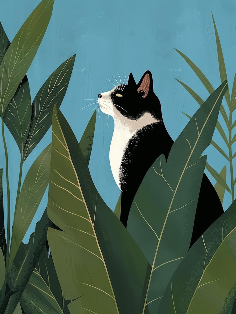 Katze im Dschungel 42