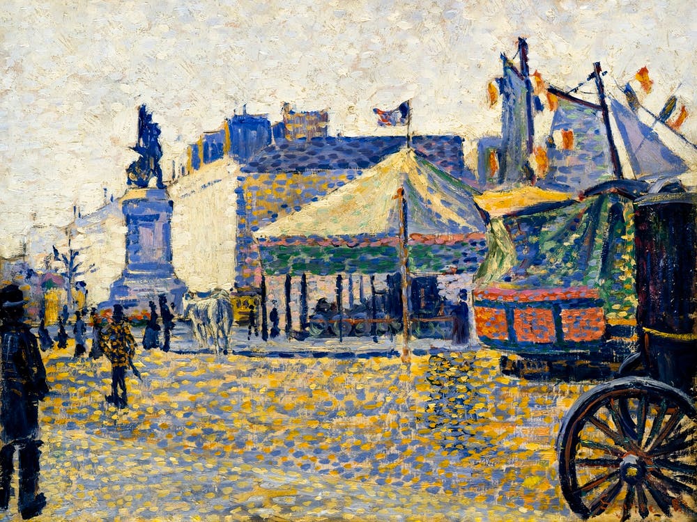 Place De Clichy (1887), Paul Signac