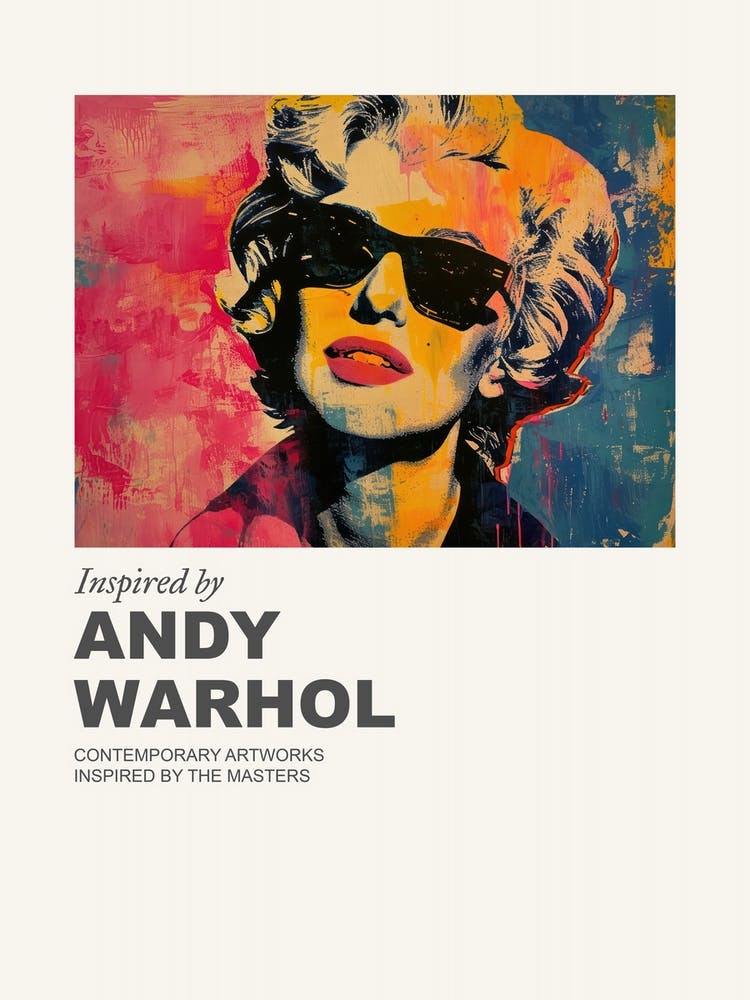 Museum Poster Inspired By Andy Warhol 3