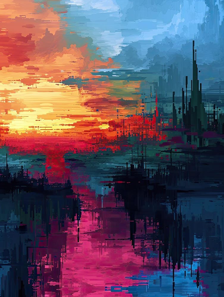 Pixelated Paradise | Pixel Art Series