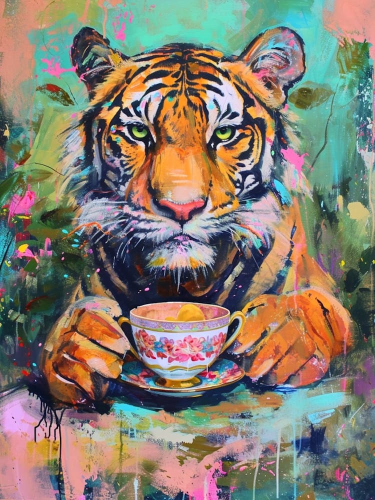 Kitsch Tiger Tea Party 4