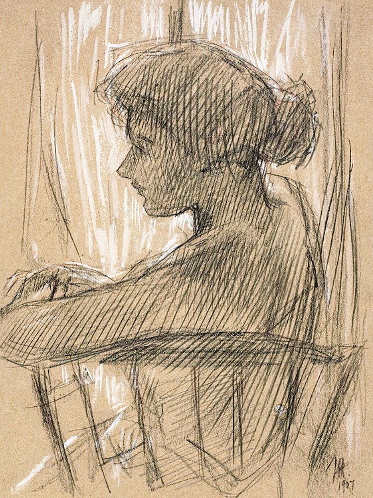 Against The Light (1907), Frederick Childe Hassam