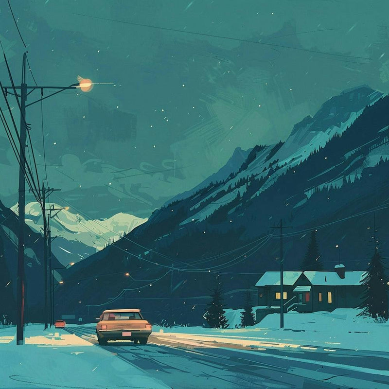 Snowy Road