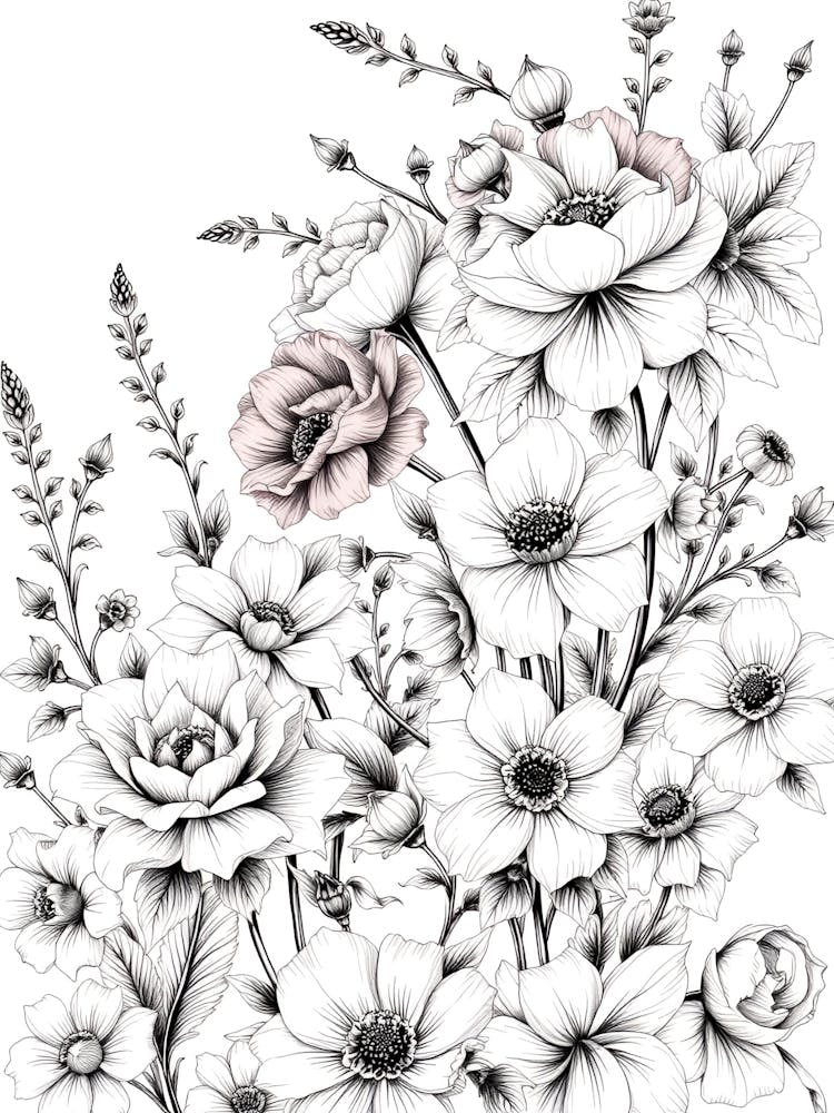 Bouquet Of Flowers 12