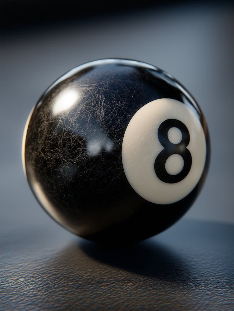 Retro Wall Art, Casino Wall Art, Magic 8 Ball, Game Room Wall Art