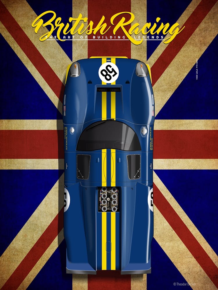 British Racing Lola T70 MK3B No.58
