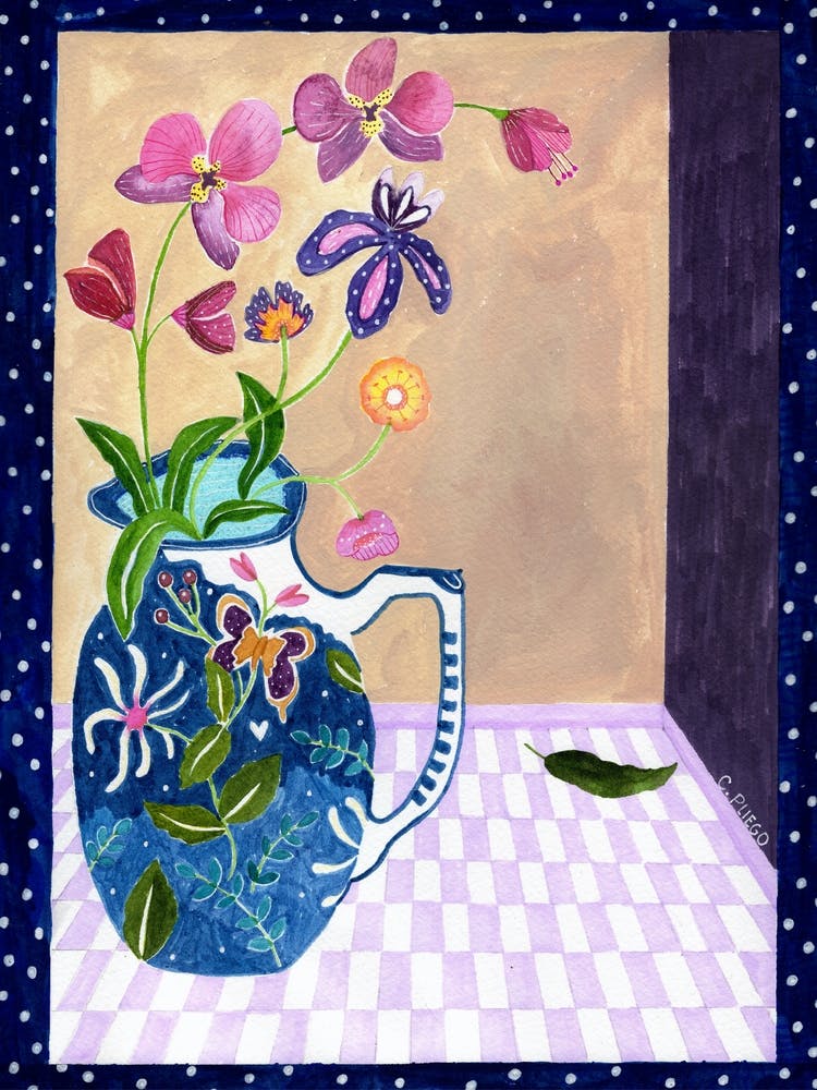 Flowers In A Jug