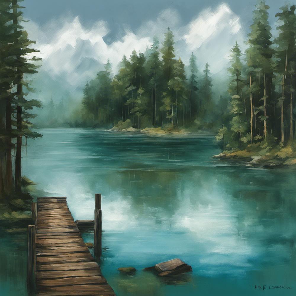 Dock By The Lake