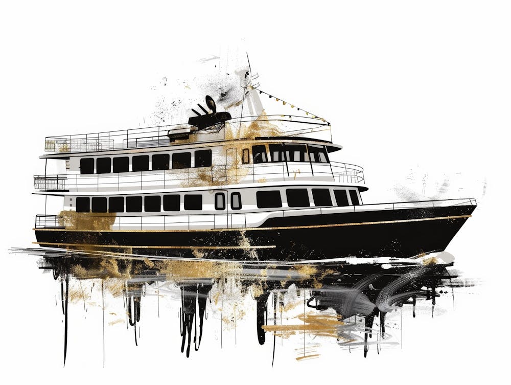 Boat On The Water 2