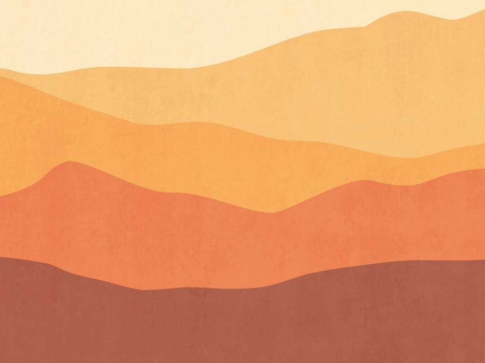 Abstract Landscape - sunset