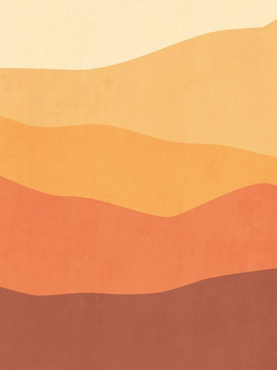 Abstract Landscape - sunset