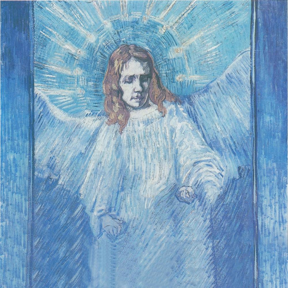 Half Figure Of An Angel (After Rembrandt), Vincent Van Gogh