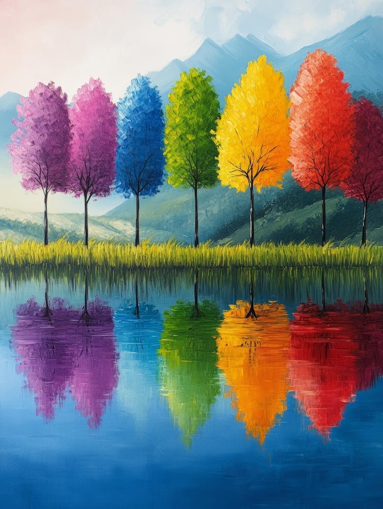 Rainbow Trees