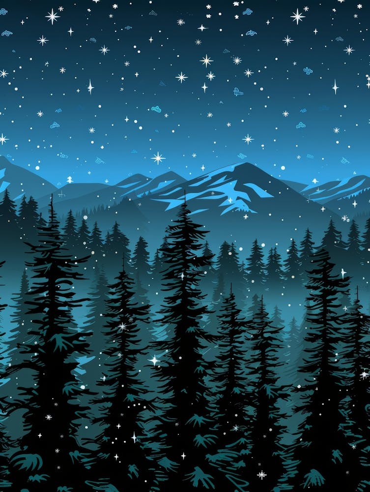 Winter Night Sky