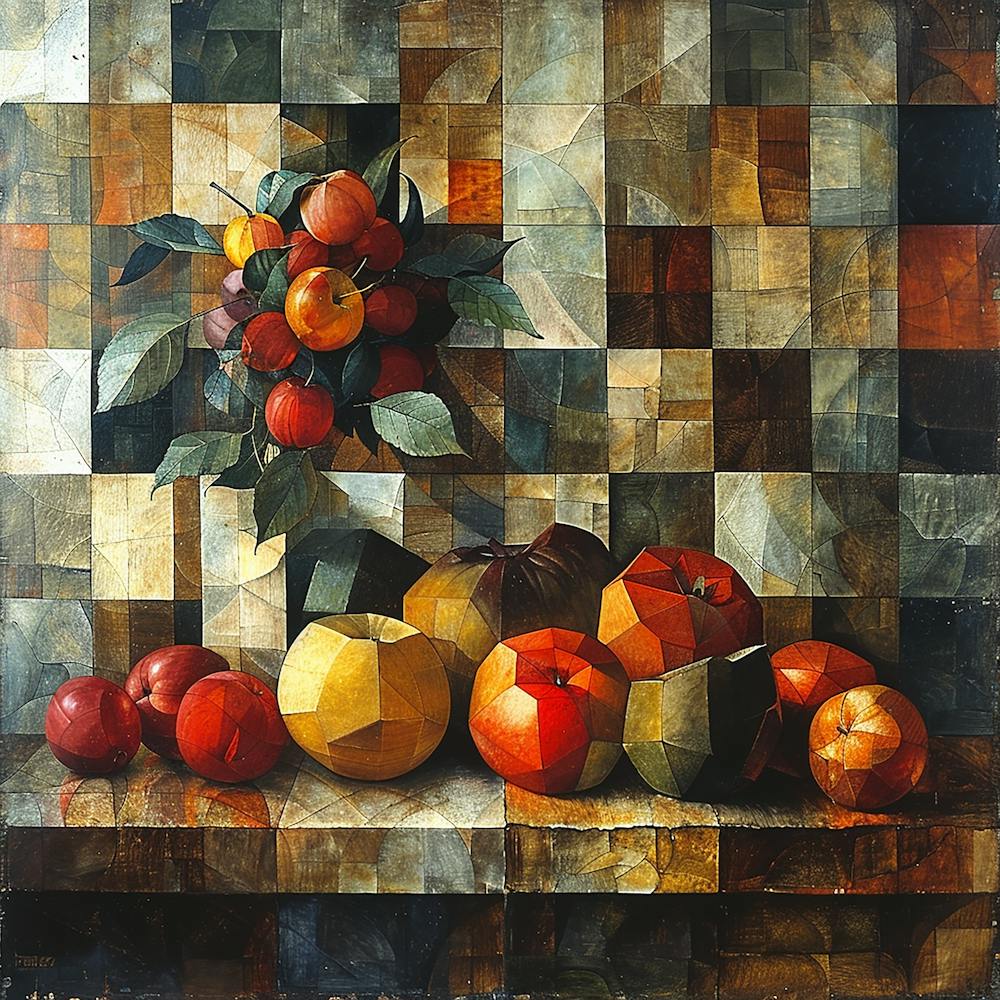 Fruits In A Vase