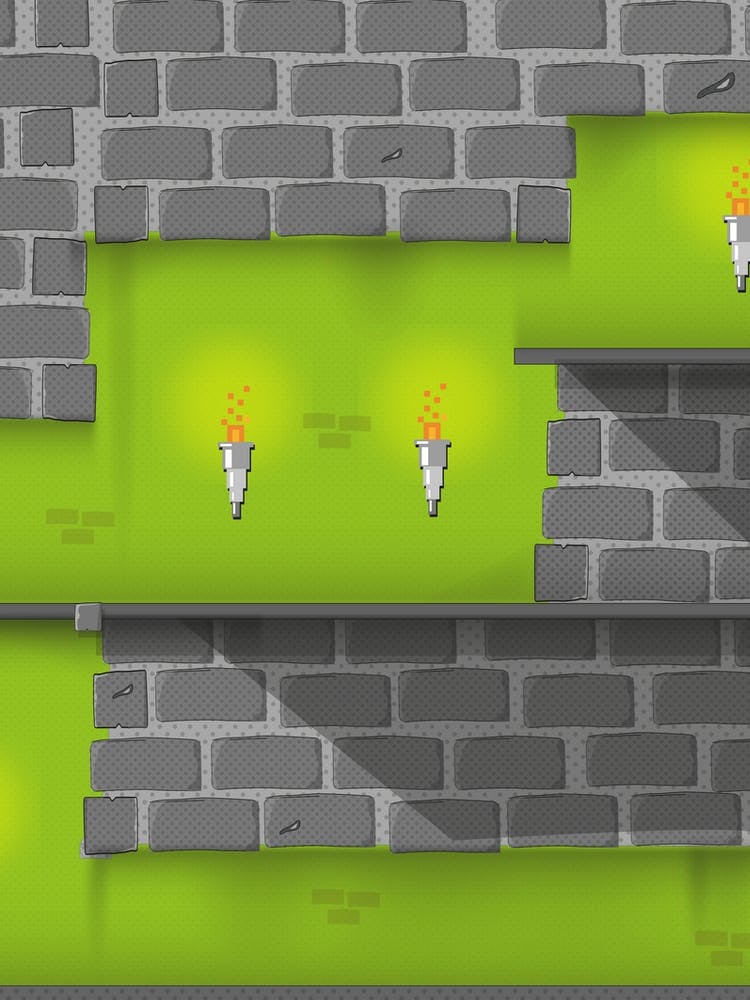 Dungeon creepy video game.