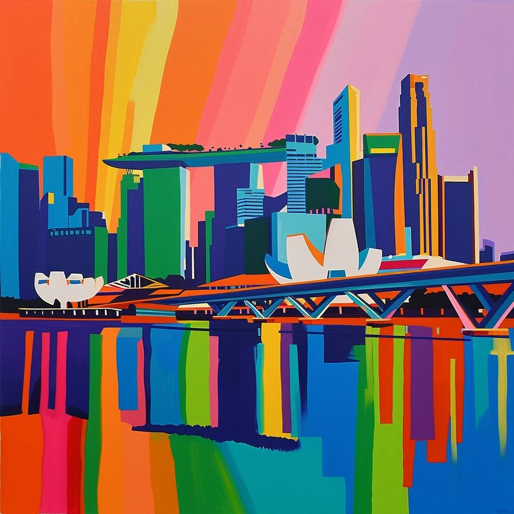 Abstract Travel Collection Singapore 2