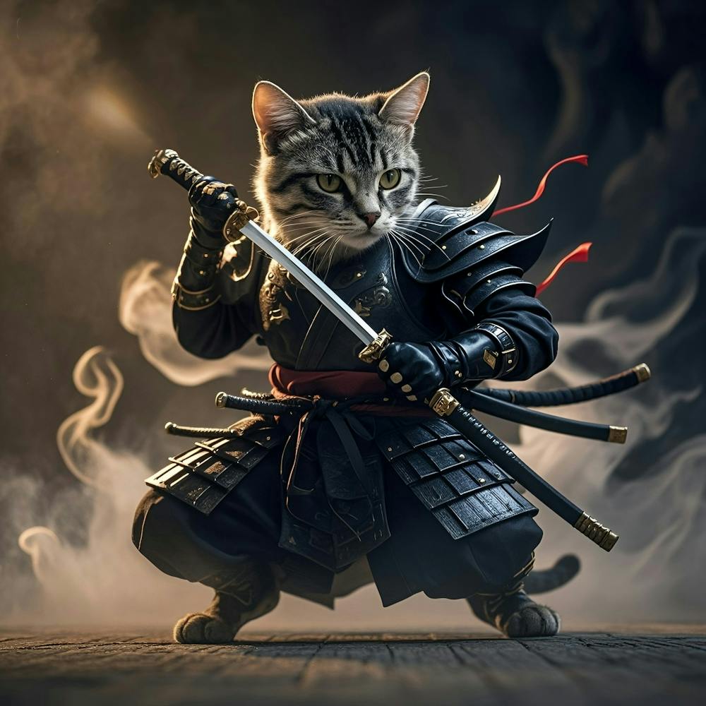 Samurai Cat 2