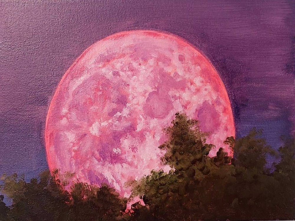 Abstract Full Moon