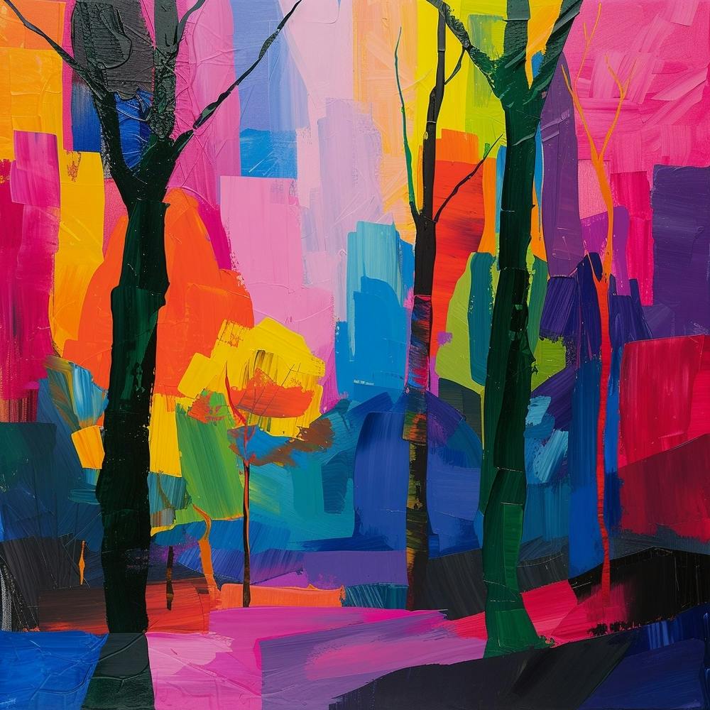 Abstract Park Collection Central Park New York City 2