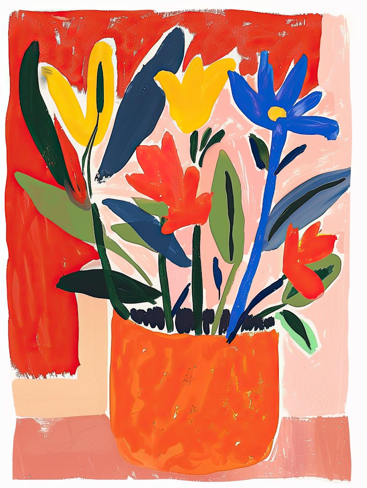 Radiant Jungle Matisse Style
