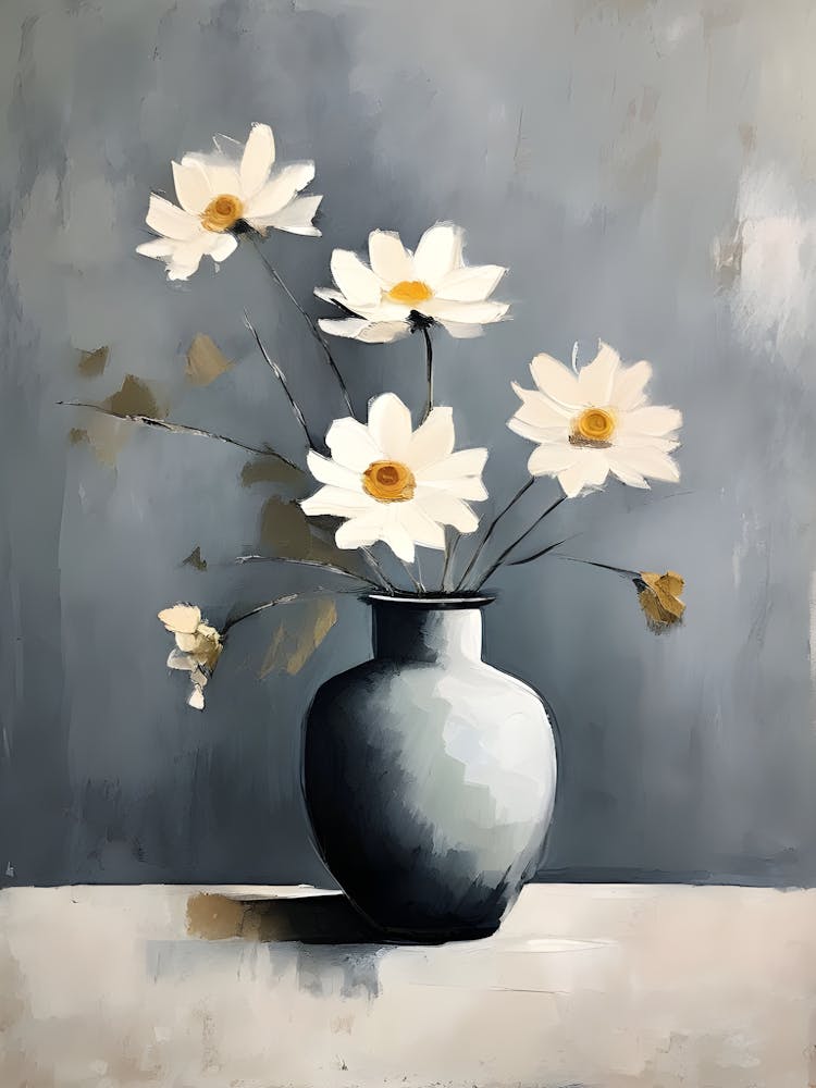 Daisies In A Vase 4
