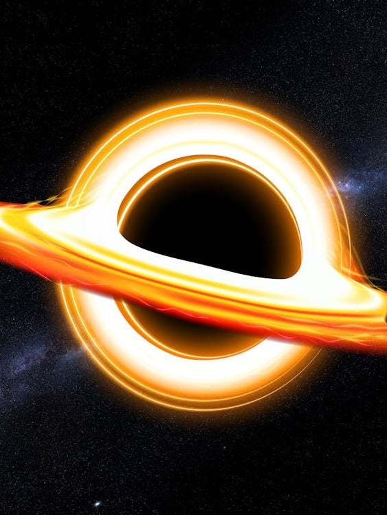 Gargantua - Black Hole and Milky Way