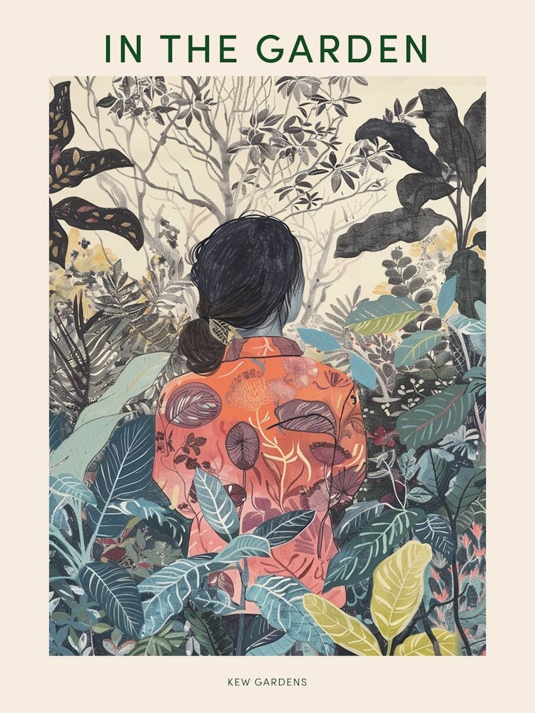 In The Garden Poster Kew Gardens England 12