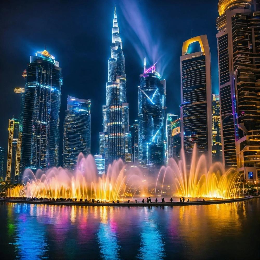 Dubai At Night