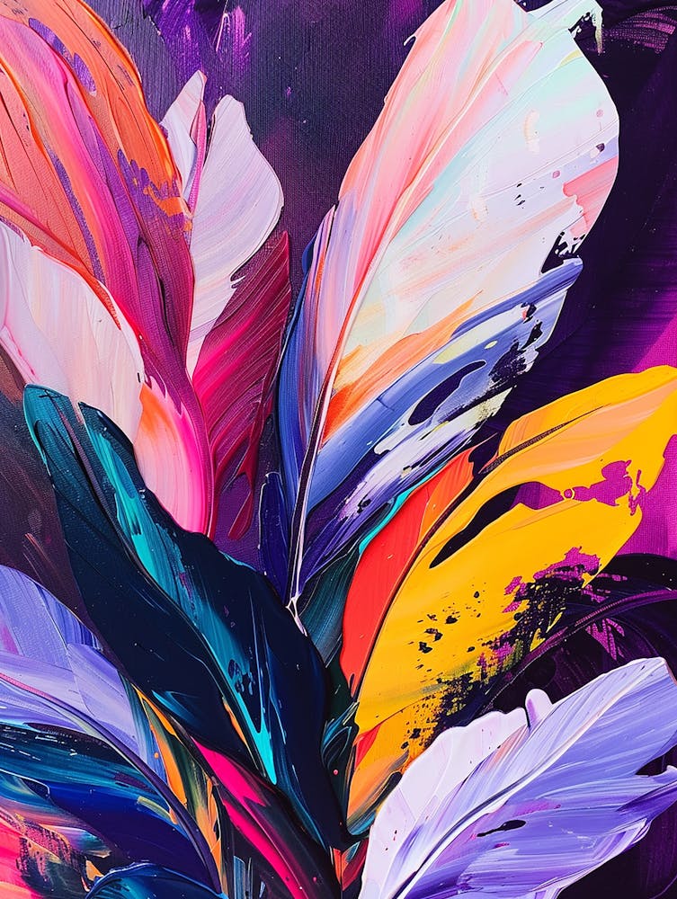Colorful Feathers