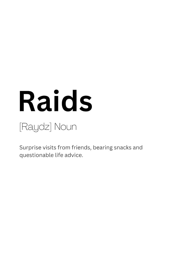 Raids Définition Signification